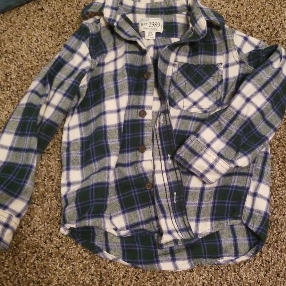 Boys flannel